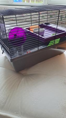 Image 4 of Hamster cage with accessories and feeders
