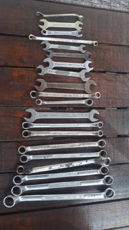 Image 1 of Job lot mixed spanners x20