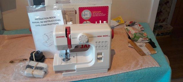 Preview of the first image of Janome Sew Mini 525. Super lightweight..