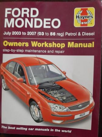 Image 1 of Ford monde car manual year 2003 -20o7