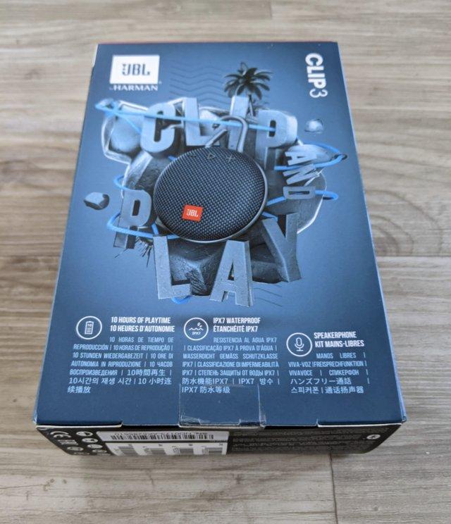 Preview of the first image of New JBL Clip 3 Portable Speaker.
