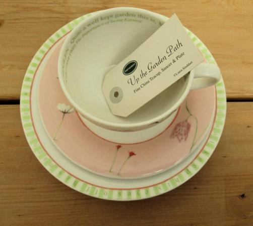 Image 3 of Portmeirion - Up the Garden Path - Cup, Saucer and Plate - N
