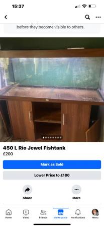Image 2 of 450L Rio Jewel Fishtank NO LID Cheap quick sale