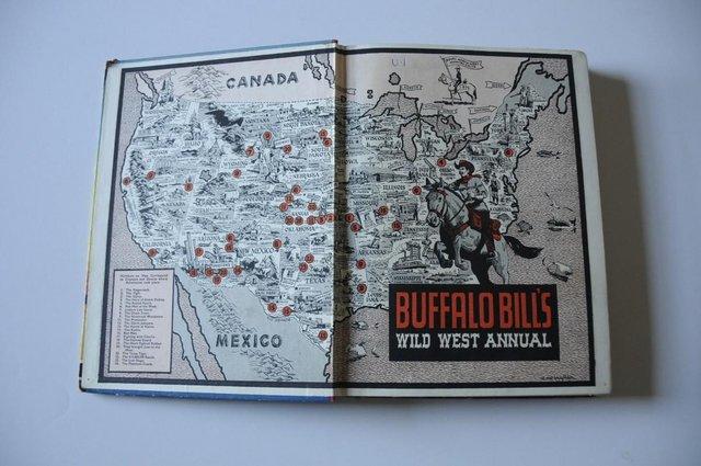Image 3 of Vintage 1950 First Edition Buffalo Bill Wild West Annual