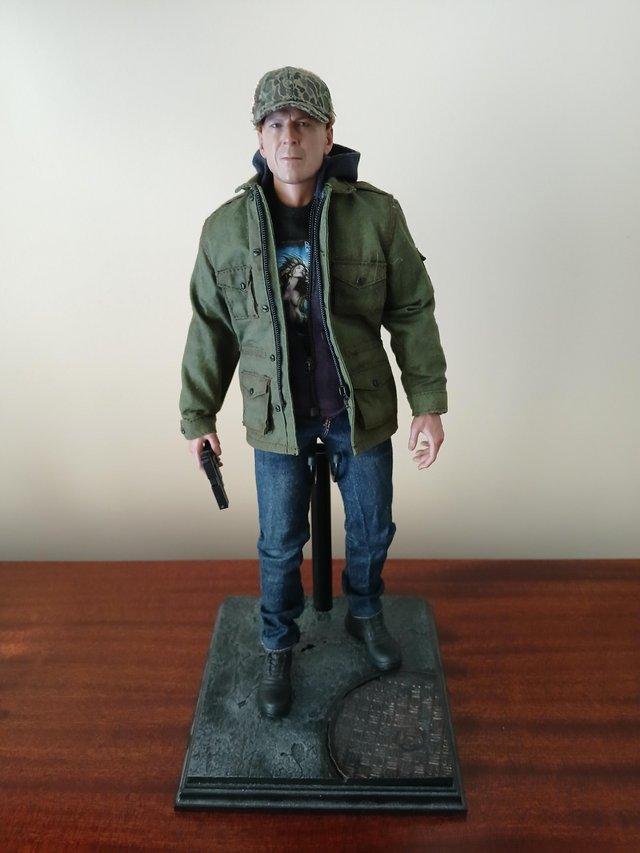 Preview of the first image of Bruce Willis 1.6 Scale Custom Figure.