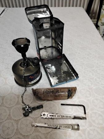 Image 1 of Primus 71 L camping stove. Old