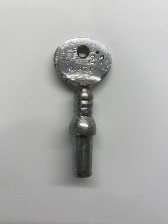 Image 1 of Vintage Hiatt Police Handcuff Key