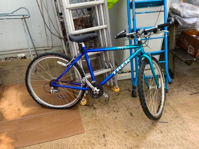 Preview of the first image of Trek mountain bike for restoration.
