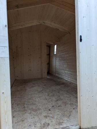 Image 2 of Very large, brand new shepherd's hut for glamping etc