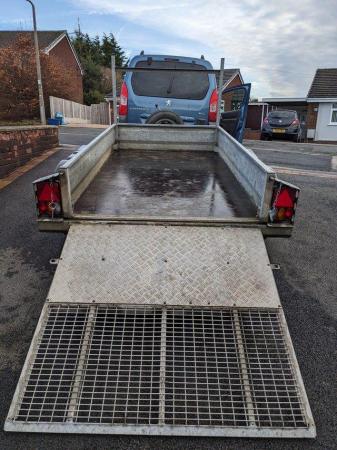 Image 2 of Twin axle Brian James trailer with ramp