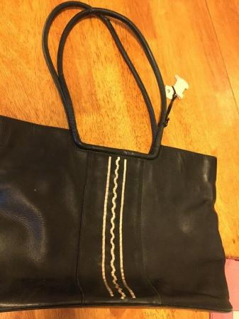 Image 3 of Vintage Radley black leather handbag