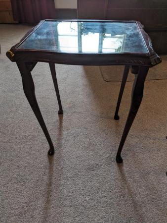 Image 3 of Glass Top Nested Tables --