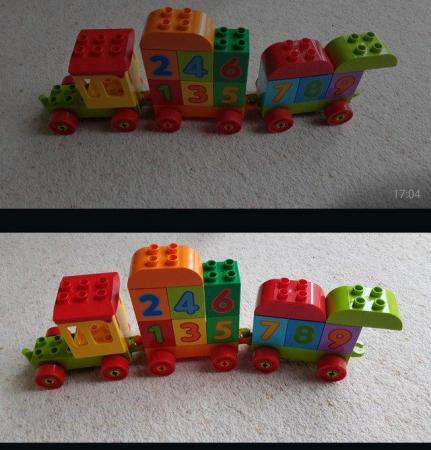 Image 1 of LEGO DUPLO My First Number Train Learn To Count 10954