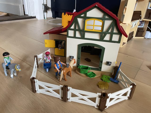 Preview of the first image of Children’s Playmobial country pony farm.