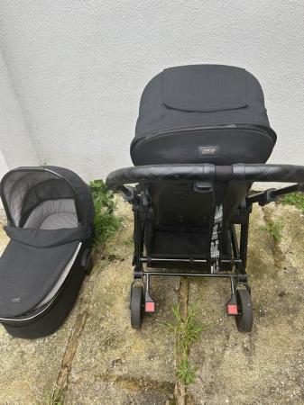 Image 2 of Mamas and Papas black pushchair set