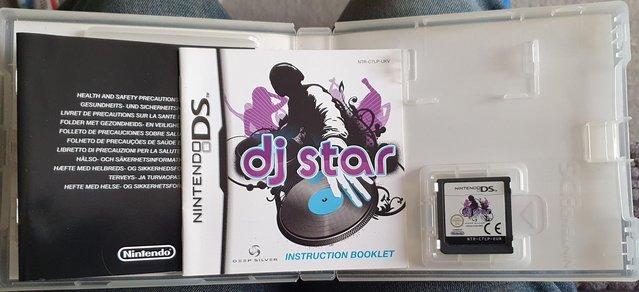 Preview of the first image of Nintendo DS DJ Star game in great condition.