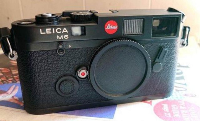 Preview of the first image of Leica M6 Black Rangefinder Camera Body.
