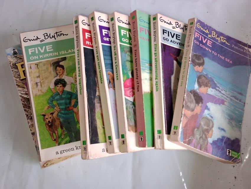 Preview of the first image of A collection of Books "Five" by Enid Blyton.