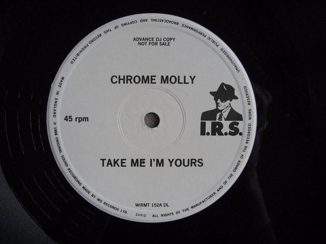 Preview of the first image of Chrome Molly – Take Me I’m Yours – Vinyl 12” – Promo, Advanc.