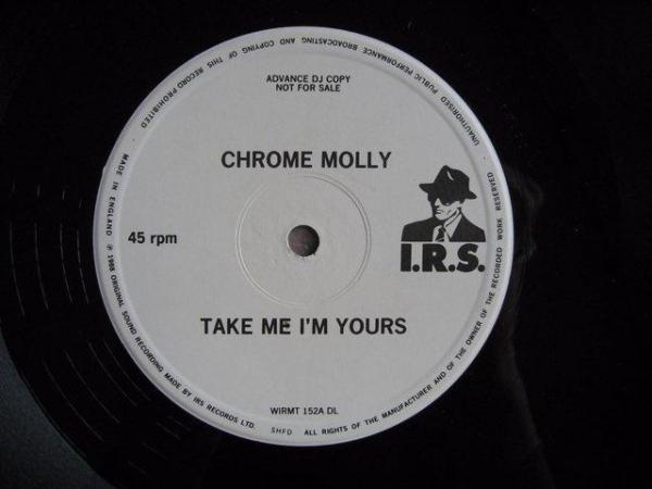 Image 1 of Chrome Molly – Take Me I’m Yours – Vinyl 12” – Promo, Advanc