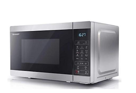 Preview of the first image of SHARP SILVER 20L 800W MICROWAVE WITH 1000W GRILL.