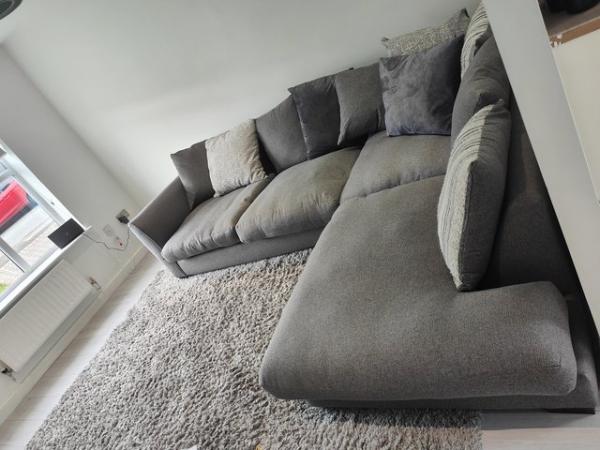 Image 3 of 18 months old dfs corner sofa