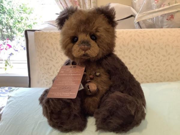 Image 3 of Charlie Bears , Isabell Lee collection“Chocolate Pudding “