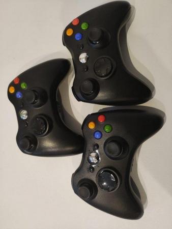 Image 2 of Xbox 360 Black Controllers * Faulty * Leeds LS17