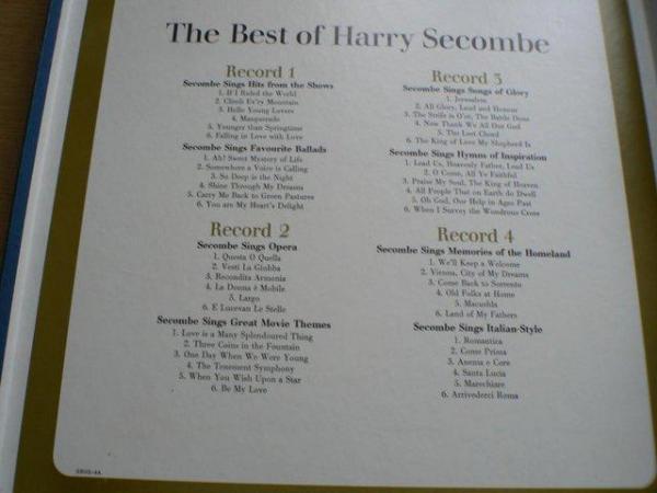 Image 2 of The Best of Harry Secombe boxed vinyl record set.