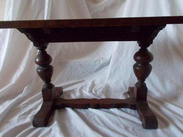 Image 4 of Vintage Miniature Apprentice Piece,Solid Oak Refectory Table