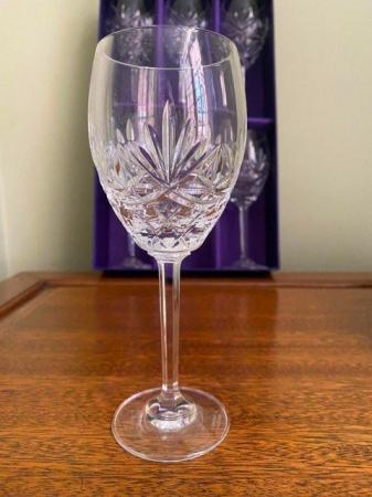 Image 3 of 6 Edinburgh Crystal Wine Glasses (new)