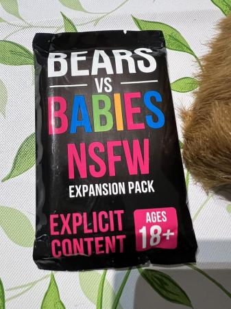 Image 2 of Bears vs Babies Game with Adult Only Expansion set