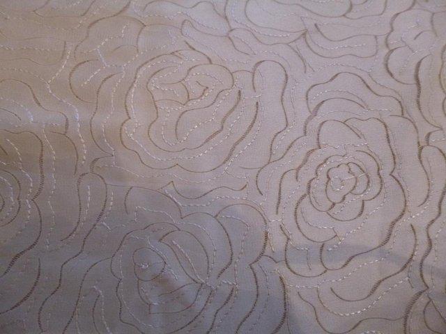 Preview of the first image of KING SIZE ORNATE DUVET COVER SET,RICH CREAM SHADE ,.