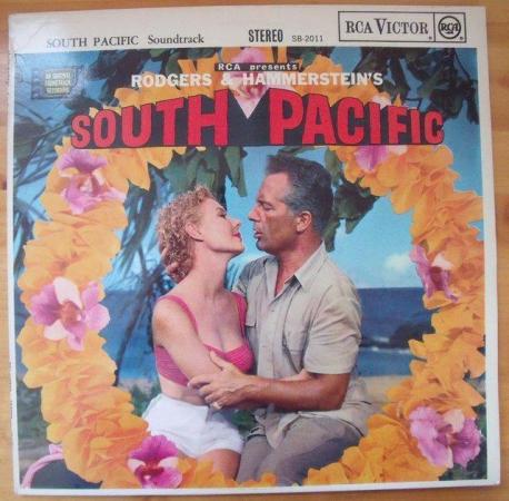 Image 1 of 'South Pacific' Original Soundtrack Stereo LP 1958.