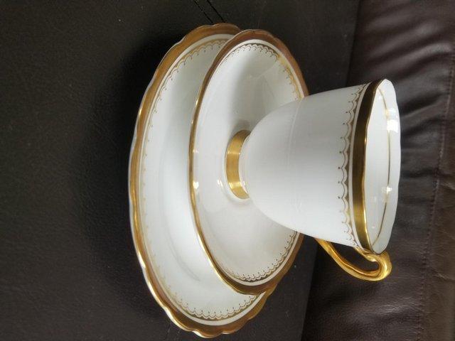 Preview of the first image of Royal Chelsea English bone china tea service..