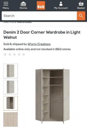 Image 3 of Corner Wardrobe - Brand New