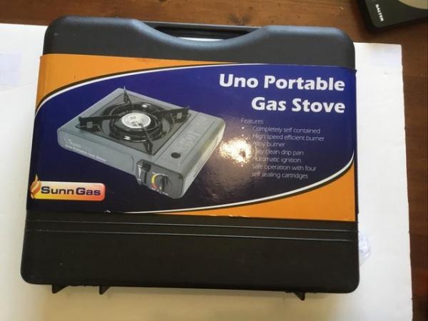 Image 1 of Sunn gas uno portable gas stove single burner