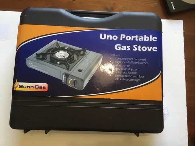 Preview of the first image of Sunn gas uno portable gas stove single burner.