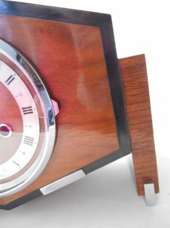 Image 2 of English Art Deco striker mantle clock