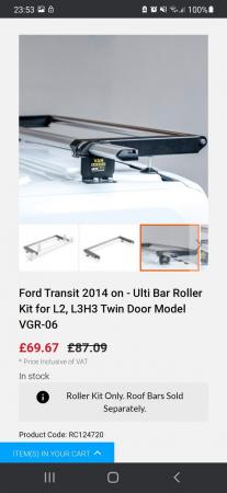 Image 3 of Vanguard ulti bar+ rear rollbar roof rack