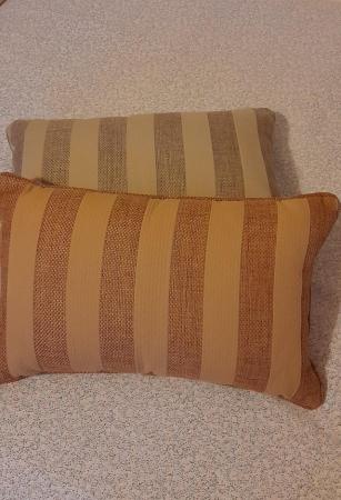 Image 2 of Two striped Cushions to compliment each other