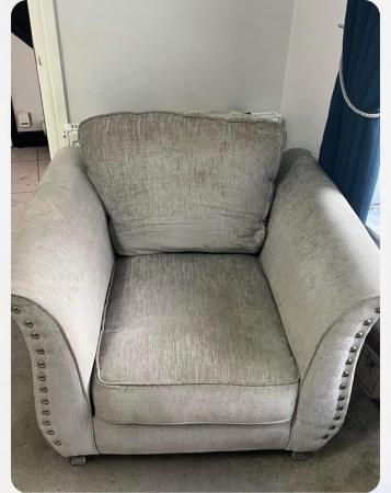 Image 1 of Corner couch and chair for sale