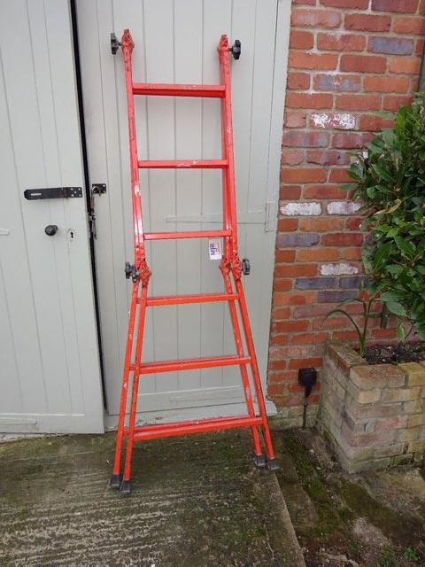 Preview of the first image of Multi function steel ladder.