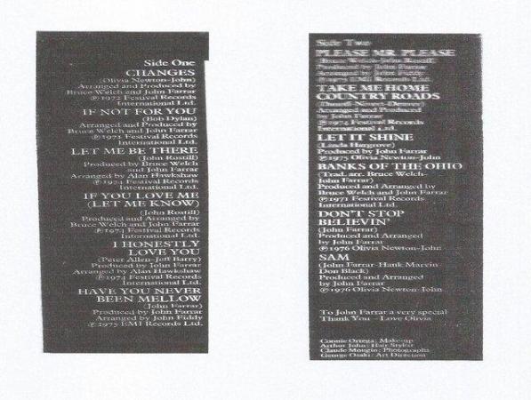 Image 2 of LP - Olivia Newton-John’s Greatest Hits – EMA 785