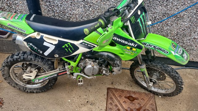 Preview of the first image of Kx 65 sons bike very nippy little bike swaps or sale.