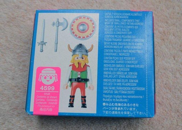 Preview of the first image of New in sealed box Playmobil Special 4599 Viking Warrior.