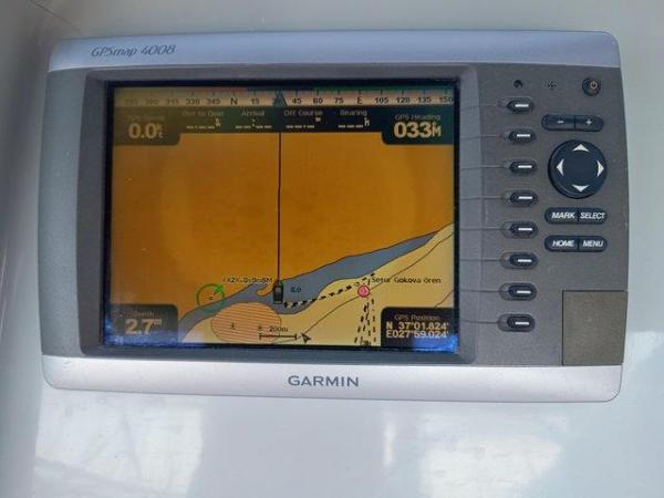 Image 2 of Garmin 4008 Chartplotter. Removed from my boat