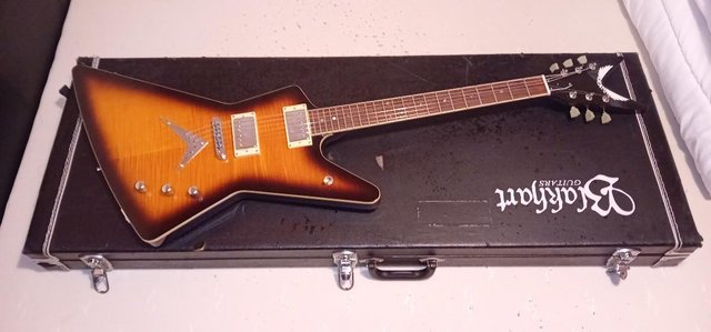 Image 1 of DEAN Z79 EXPLORER KOREA CUSTOM HUMBUCKERS HARD CASE # TRADE