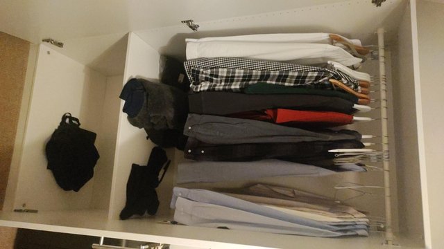 Image 3 of IKEA PAX wardrobe; 2+1 sections