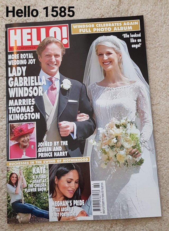 Preview of the first image of Hello Magazine 1585 - Lady Gabriella Windsor Weds Thomas.